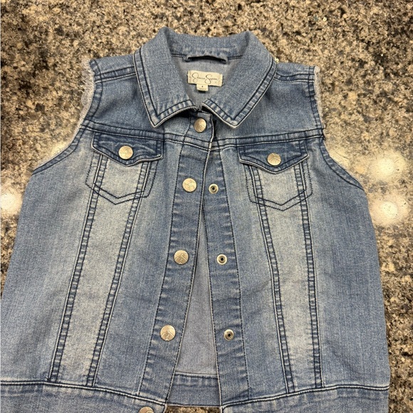 Jessica Simpson Other - Jessica Simpson Kids Blue Jean Jacket